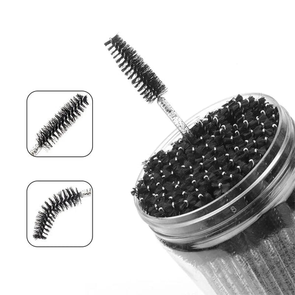 50Pcs/Bottle Eyelash Extension Brushes