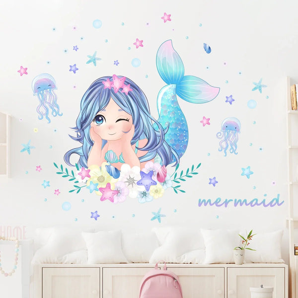 Mermaid Wall Sticker