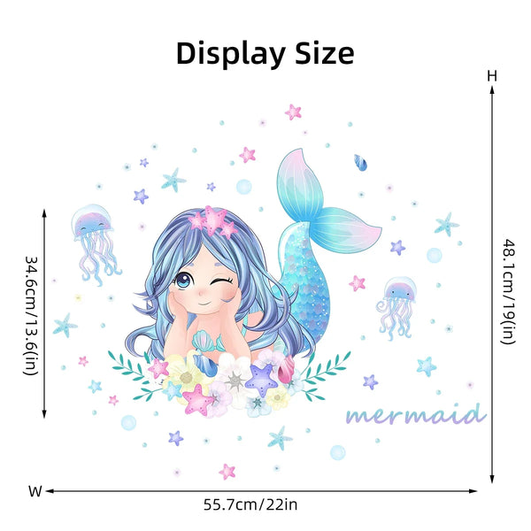 Mermaid Wall Sticker