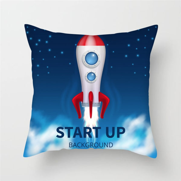 Universe Space Theme Cushion Cover