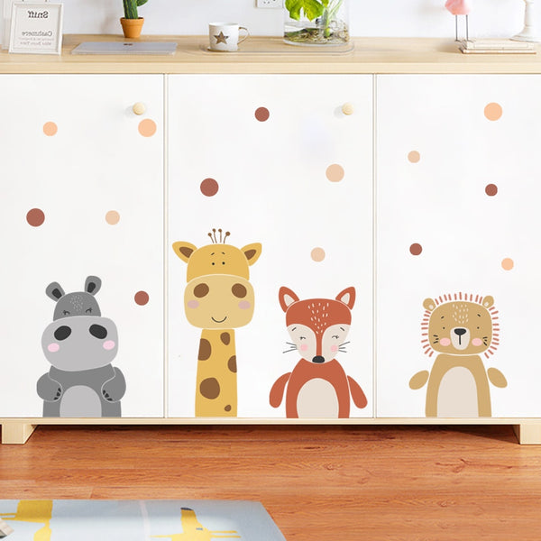 Cute Animal Wall Decals