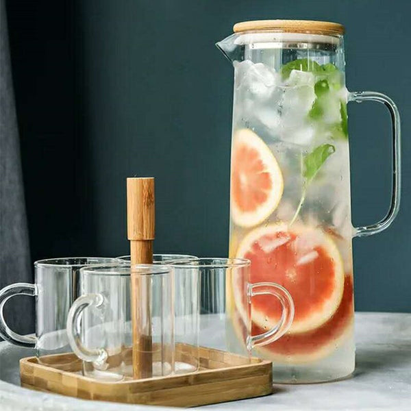 Glass Water Pitcher