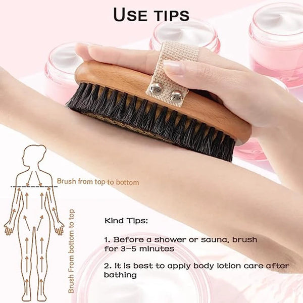 Beech Bristle Exfoliating Brush