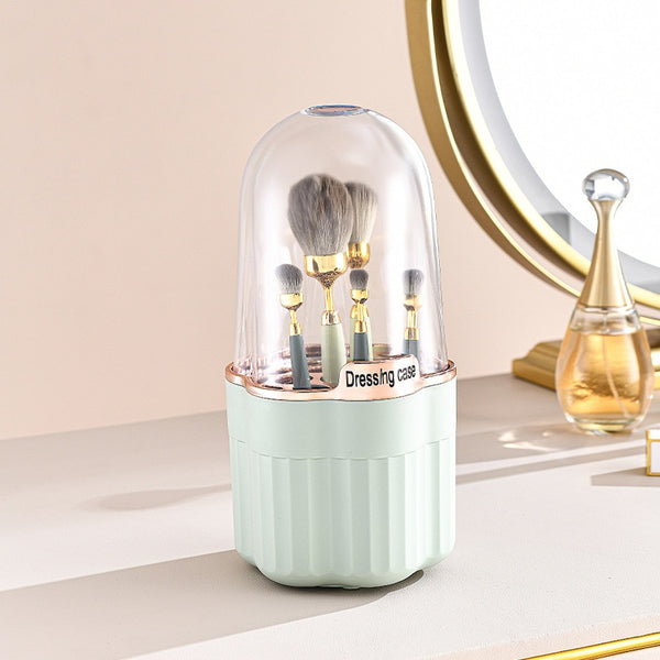 360° Rotating Makeup Brush Holder