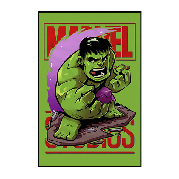 Marvel Superhero Wall Art Poster