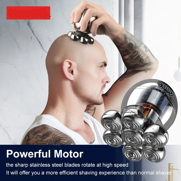 5 in 1 Multifunctional Grooming Kit with 7 Floating Shaving Heads