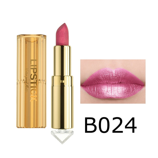 Sheer Kiss Proof Matte Glitter Lipstick