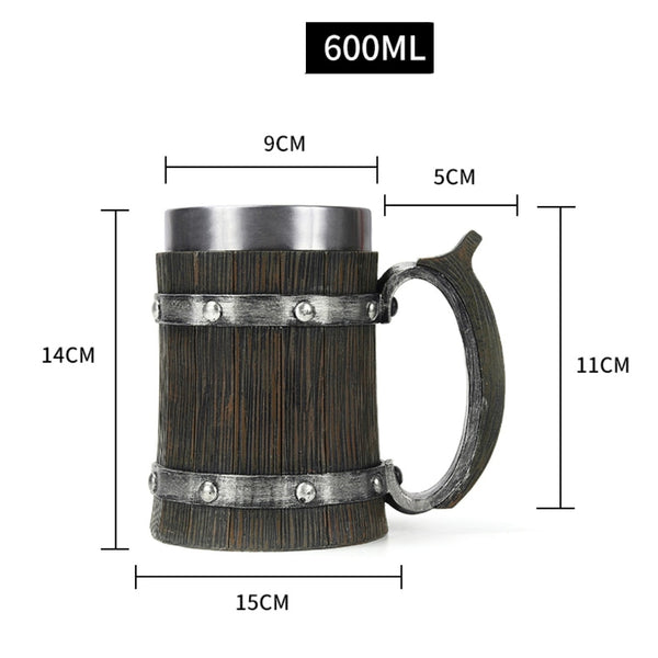 Viking Style Beer Mugs