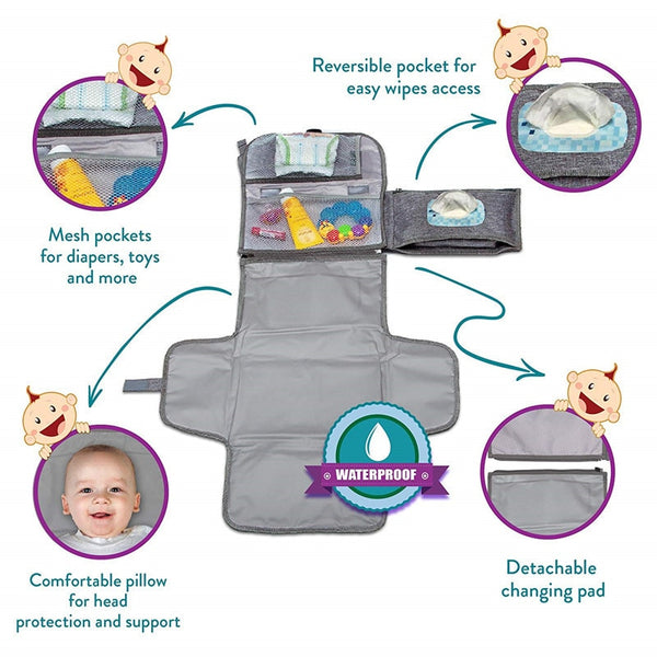 Portable Diaper Changing Mat