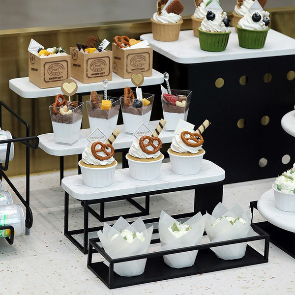 Marble Dessert Stands