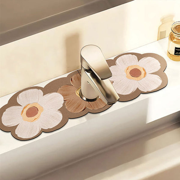 Sink Faucet Drain Mat