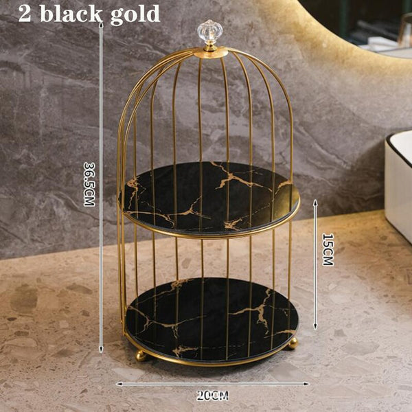 Bird Cage Style Makeup Organiser & Storage