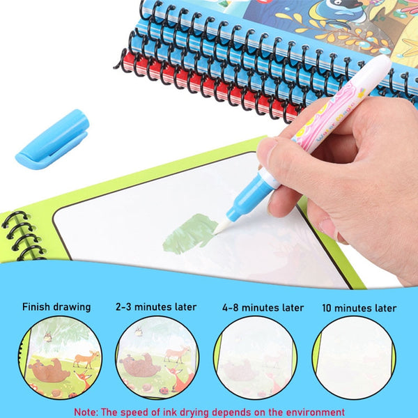 Reusable Magic Coloring Book