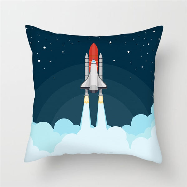 Universe Space Theme Cushion Cover