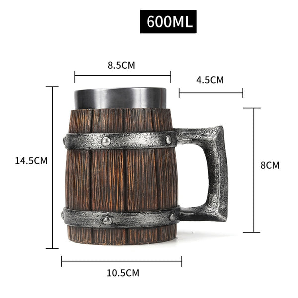 Viking Style Beer Mugs