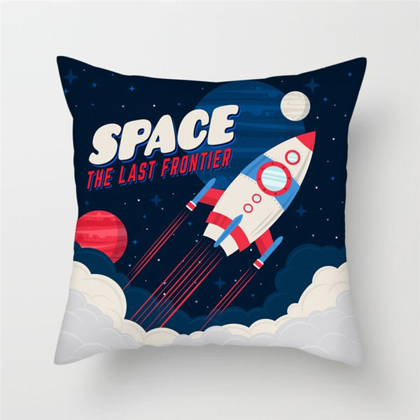 Universe Space Theme Cushion Cover