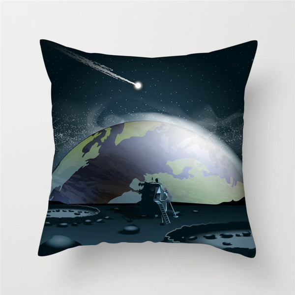 Universe Space Theme Cushion Cover