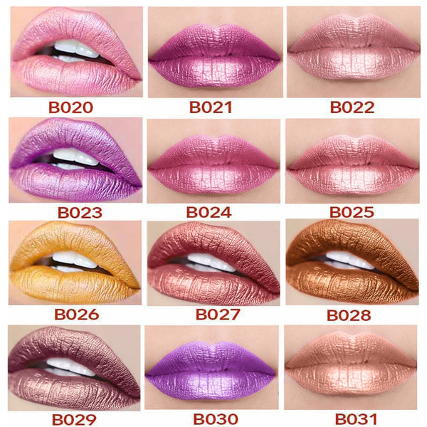 Sheer Kiss Proof Matte Glitter Lipstick