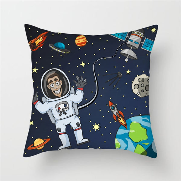 Universe Space Theme Cushion Cover