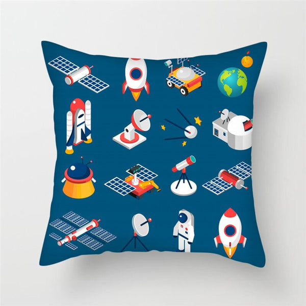 Universe Space Theme Cushion Cover