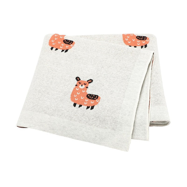 Animal Motif Baby Blankets