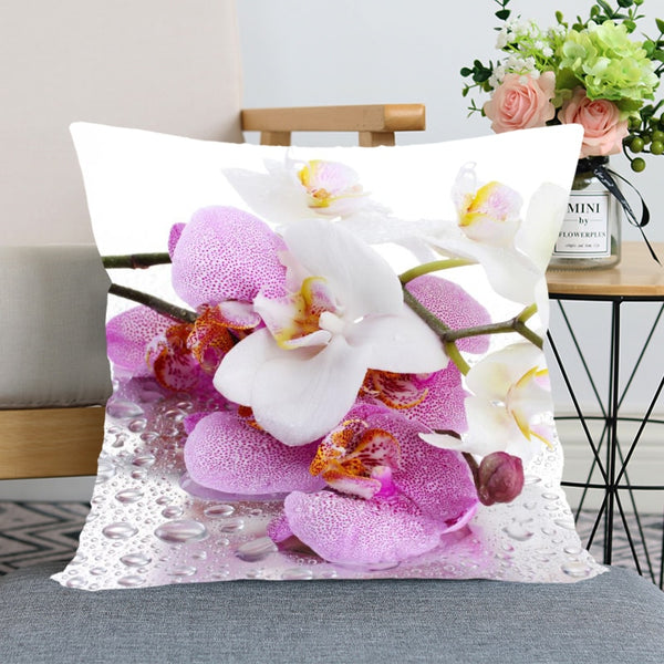 Orchid Cushion Cover