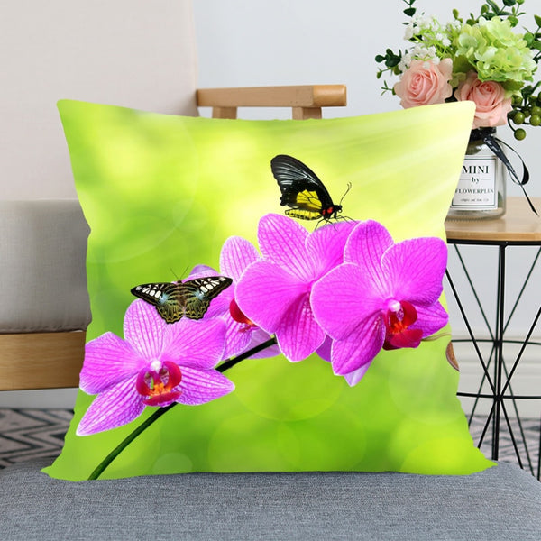 Orchid Cushion Cover