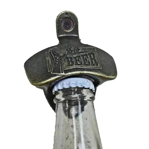 Retro Wall Mounted Beer Bottle Opener