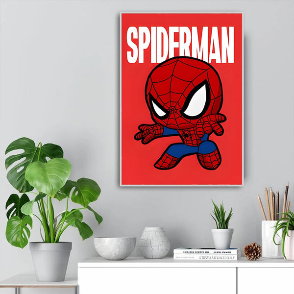 Marvel Superhero Wall Art Poster