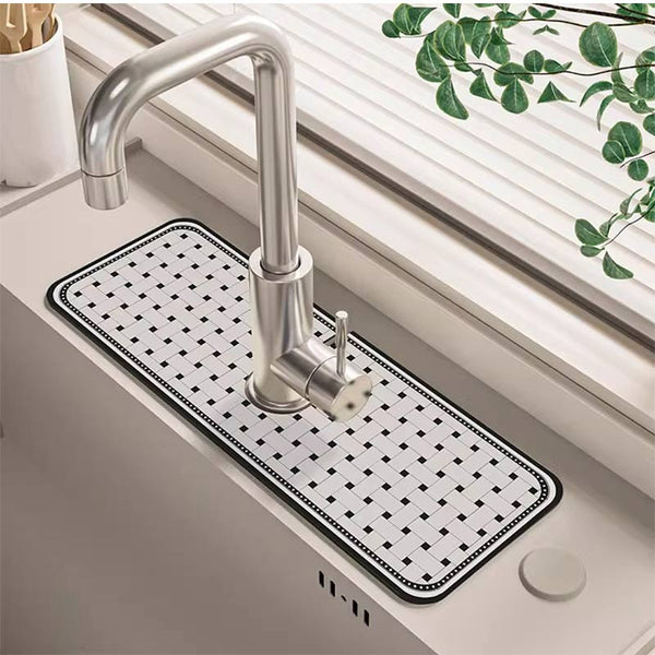 Sink Faucet Drain Mat