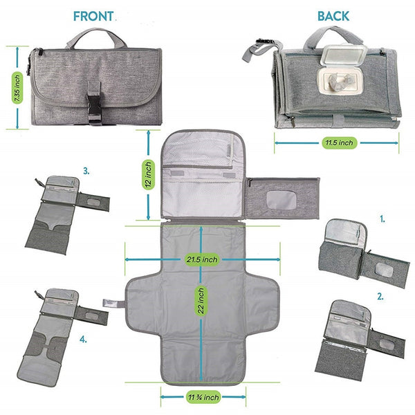 Portable Diaper Changing Mat