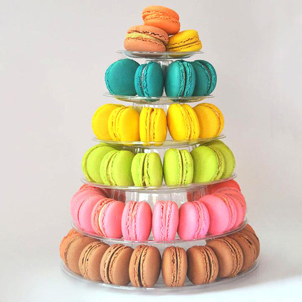 6-Tier Macaron Cone Stand