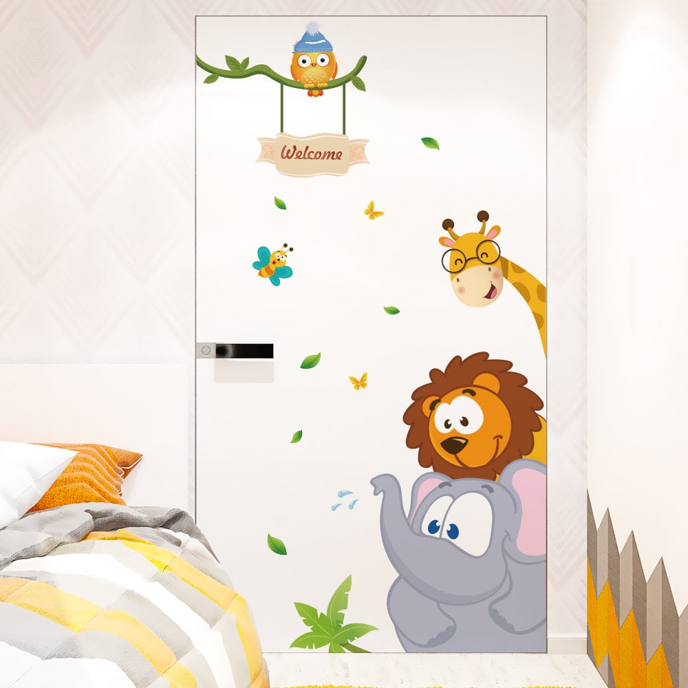 Jungle Animal Wall Decal