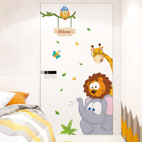 Jungle Animal Wall Decal