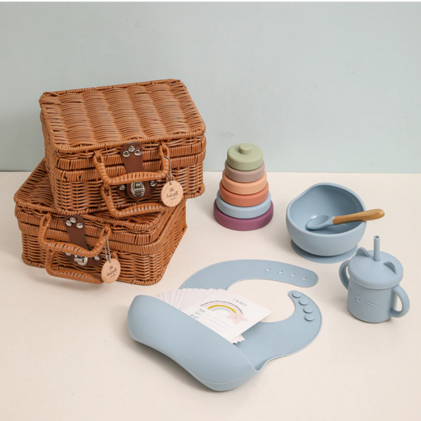 Vintage Baby Feeding Gift Set