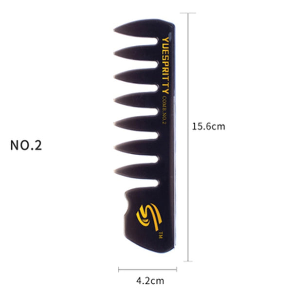 Retro Styling Wide Teeth Combs