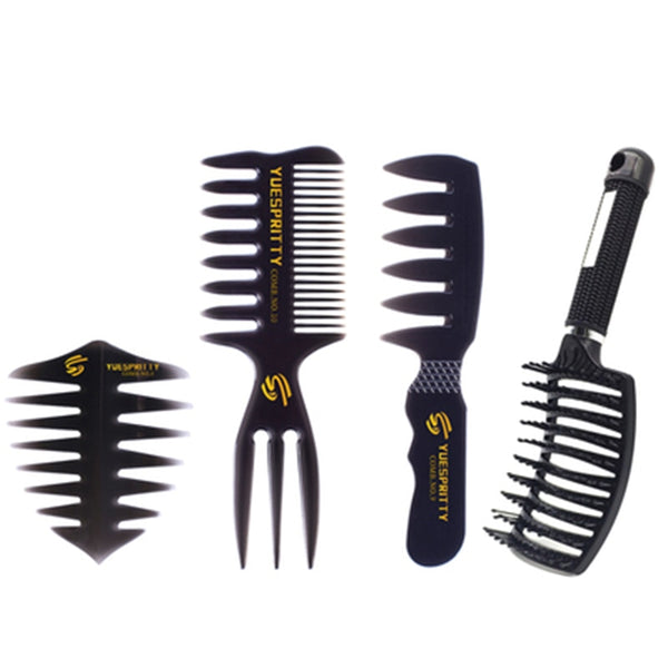 Retro Styling Wide Teeth Combs