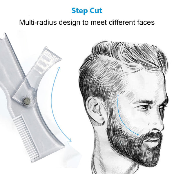 5 In 1 Men's Beard Styling Ruler