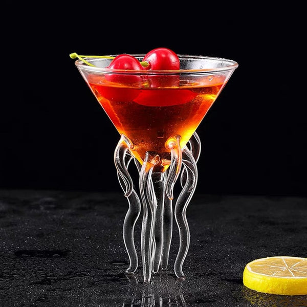 Octopus Cocktail Glass