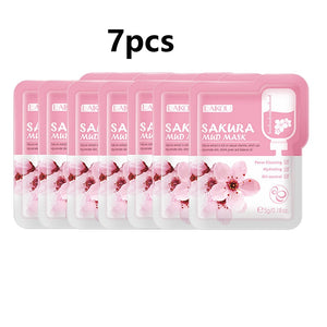 Japanese Sakura Mud Face Mask - 7pcs