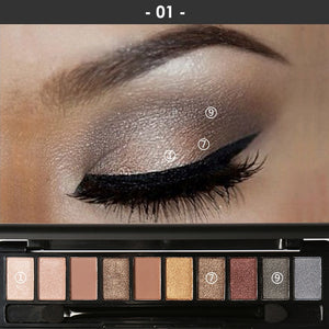 10 Color Eyeshadow Palette