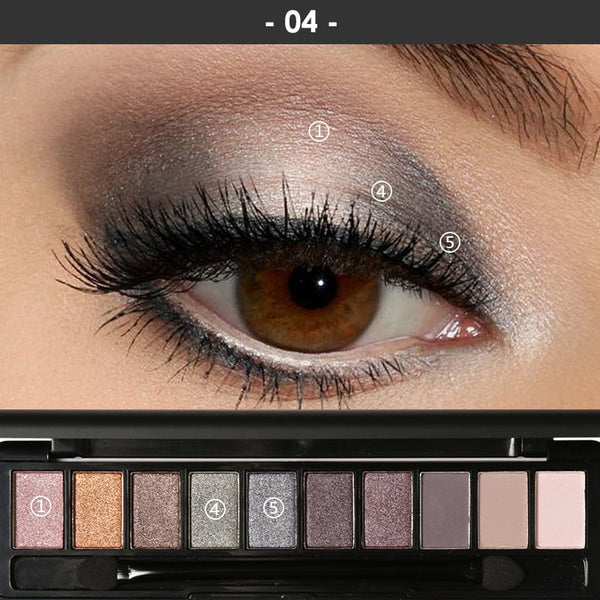 10 Color Eyeshadow Palette