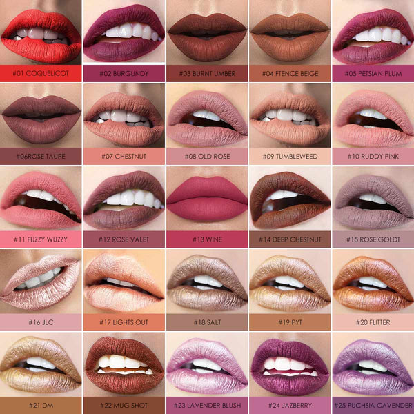 Liquid Lipstick - Various Colours