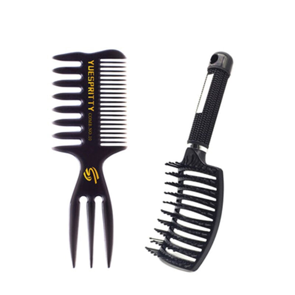 Retro Styling Wide Teeth Combs