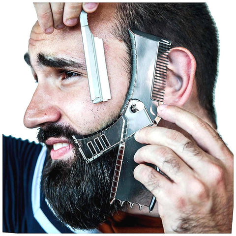 5 In 1 Men's Beard Styling Ruler