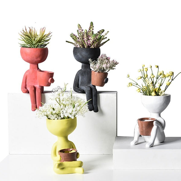 Colourful Character Plant Pots