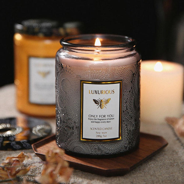 Luxurious Aromatherapy Scented Candle