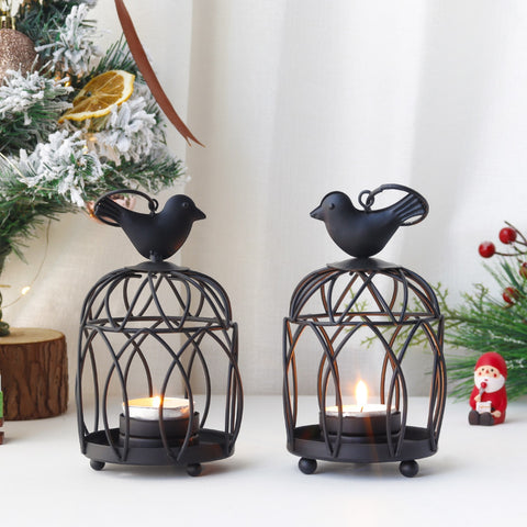 Bird Cage Candle Holders