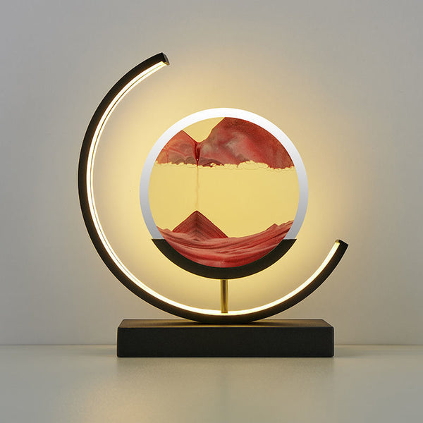 LED Quicksand Hourglass Art