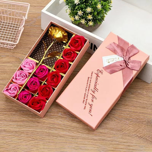 Rose Soap Flower Gift Box